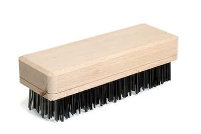 Butcher block brush