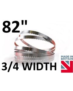 82" Butchers Bandsaw Blades x 3/4" Width