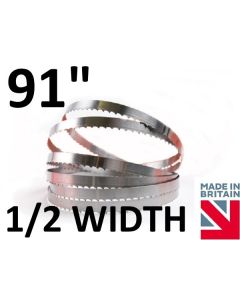 91" Butchers Bandsaw Blades x 1/2" Width