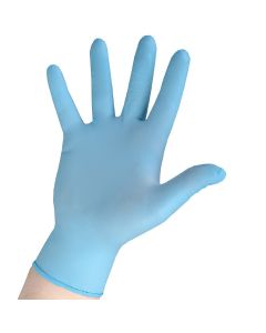 Blue Vinyl Powder Free Disposable Gloves - X Large - 100 Gloves