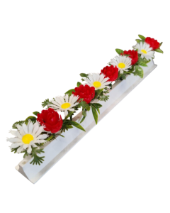 Fischer Daisies & Roses Garnish Divider