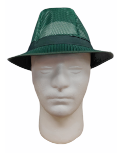 Green Butchers Trilby Hat - Large