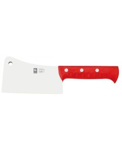 Icel 7" Butchers Cleaver Red Handle