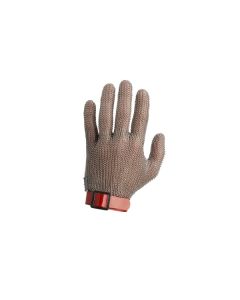 Manulatex Poly Strap Chainmail Glove  XX Small: Brown