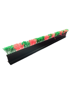 Fischer Red / Green Cypress Divider - 75cm (Black Base)
