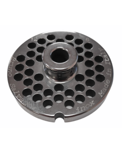 Salvador Size 12 Mincer Plate - 6mm Long Life with Hub