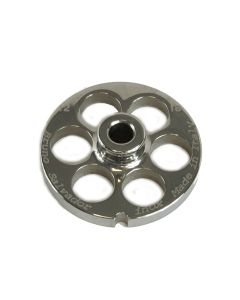 Salvador Size 12 Mincer Plate - 18mm Long Life with Hub