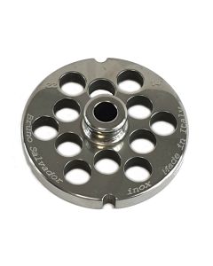 Salvador Size 22 Mincer Plate - 14mm Long Life with Hub
