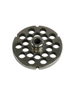 Salvador Size 32 Mincer Plate - 14mm Long Life with Hub
