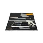 Icel 10 Piece Deluxe Butchers Knife Set - Black