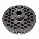Salvador Size 12 Mincer Plate - 6mm Long Life with Hub