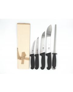 Victorinox 6 Piece Butchers Knife Starter Pack - Mixed Colours