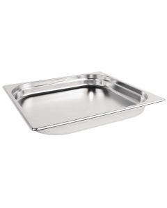 Stainless Steel Tray GN 2/3 - 40mm Deep: 354x325mm