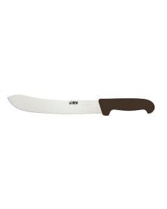 BEW 12" Butchers Thick Blade Steak Knife - Black