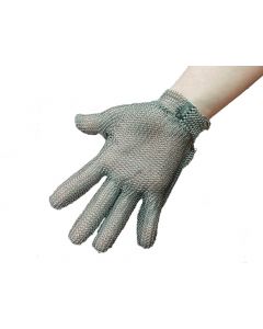 BEW Chainmail Glove With Hook Fastening - Large