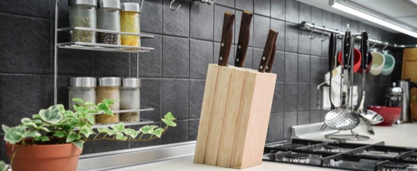 What’s the best way to store butcher knives?
