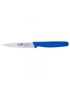 Icel 10cm Paring Knife - Pointed Tip - Blue